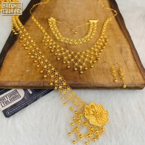 Altın Kaplama Gümüş Bayan Takı Set