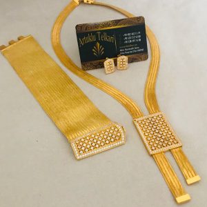 Altın Kaplama Prenses Modeli Trabzon Seti