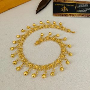 Altın Kaplama Gümüş Kişniş Halhal