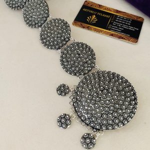 Oksitli Kaplumbağa Modeli Gümüş Kemer