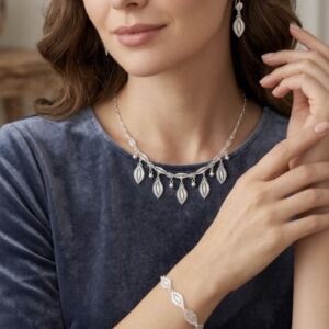 Midyat Telkari Gümüşü Takı Seti