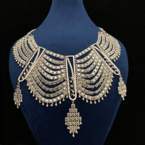 9 Sıra Gümüş Urfa Akıtması Kolye