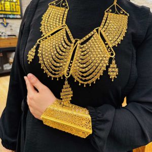 Altın Kaplama Gümüş Urfa Akıtma Set