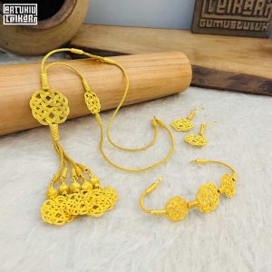 5 Püsküllü Aşk Düğümlü Kazaziye Set