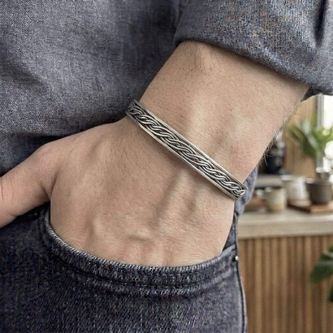 otantik-unisex-bay-bayan-gumus-bileklik