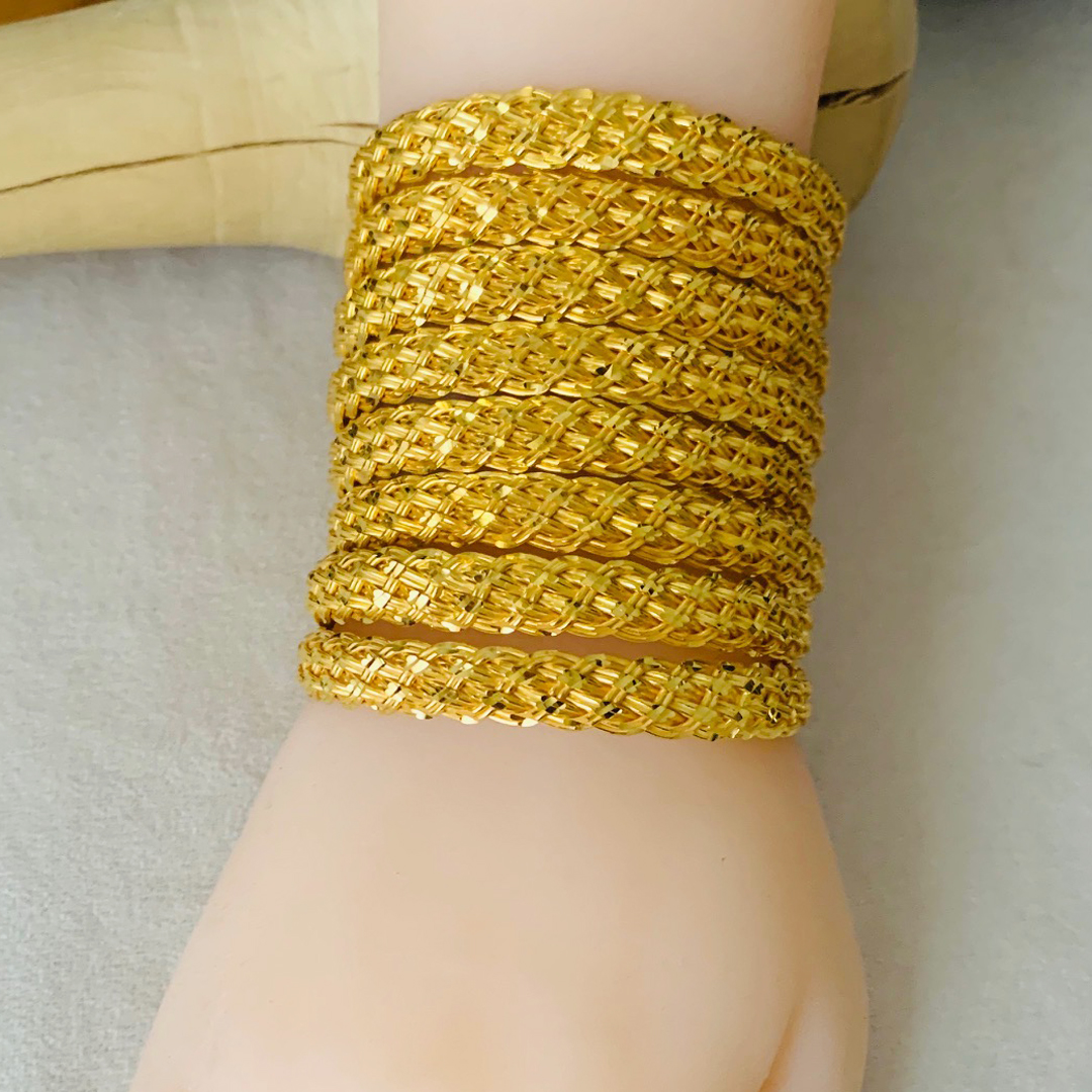 silver goldplated bracelet
