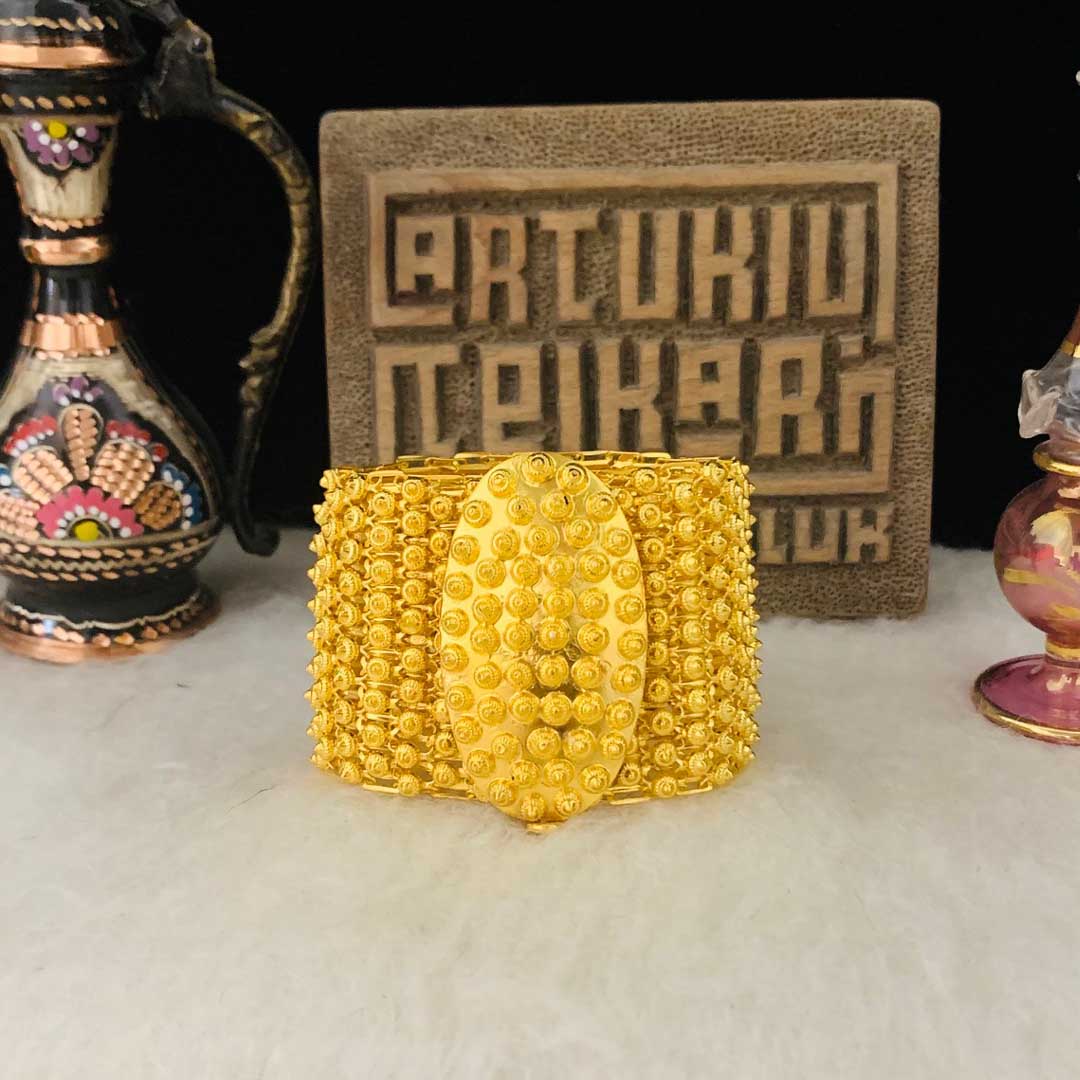 handmade-gold-plated-silver-bracelet