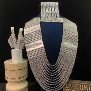 Gümüş Urfa Akıtması Madonna Set