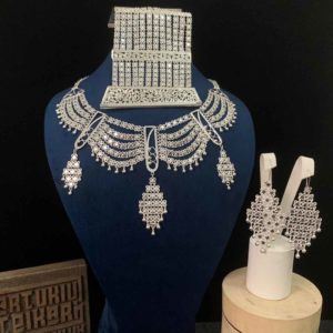 Gümüş Urfa Akıtma Takı Seti