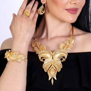 Altın Modeli Fizyon Bayan Takı Seti