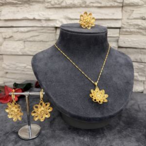 Altın Modeli Fizyon Bayan Takı Seti