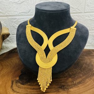 Altın Kaplama Dorika Gümüş Bayan Kolye