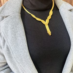 Altın Modeli Gümüş Dorika Kolye