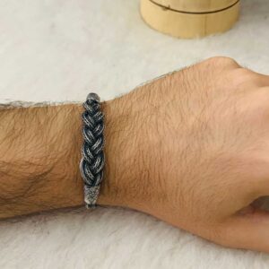 1000 Ayar Gümüş Kazaziye Bay Bayan Bileklik