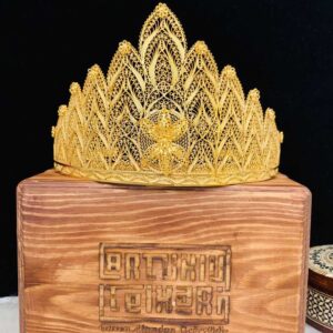 Telkari Gümüş Taç Modeli