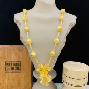 Altın Kaplama Gümüş Fizyon Köstek Kolye