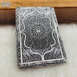 Midyat Telkari Gümüş Sigara Tabakası