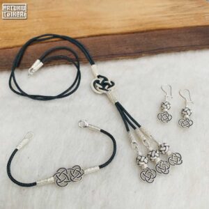 Trabzon Gümüş Kazaziye Takı Seti