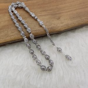 Telkari Gümüş Erkek Tesbih Modeli