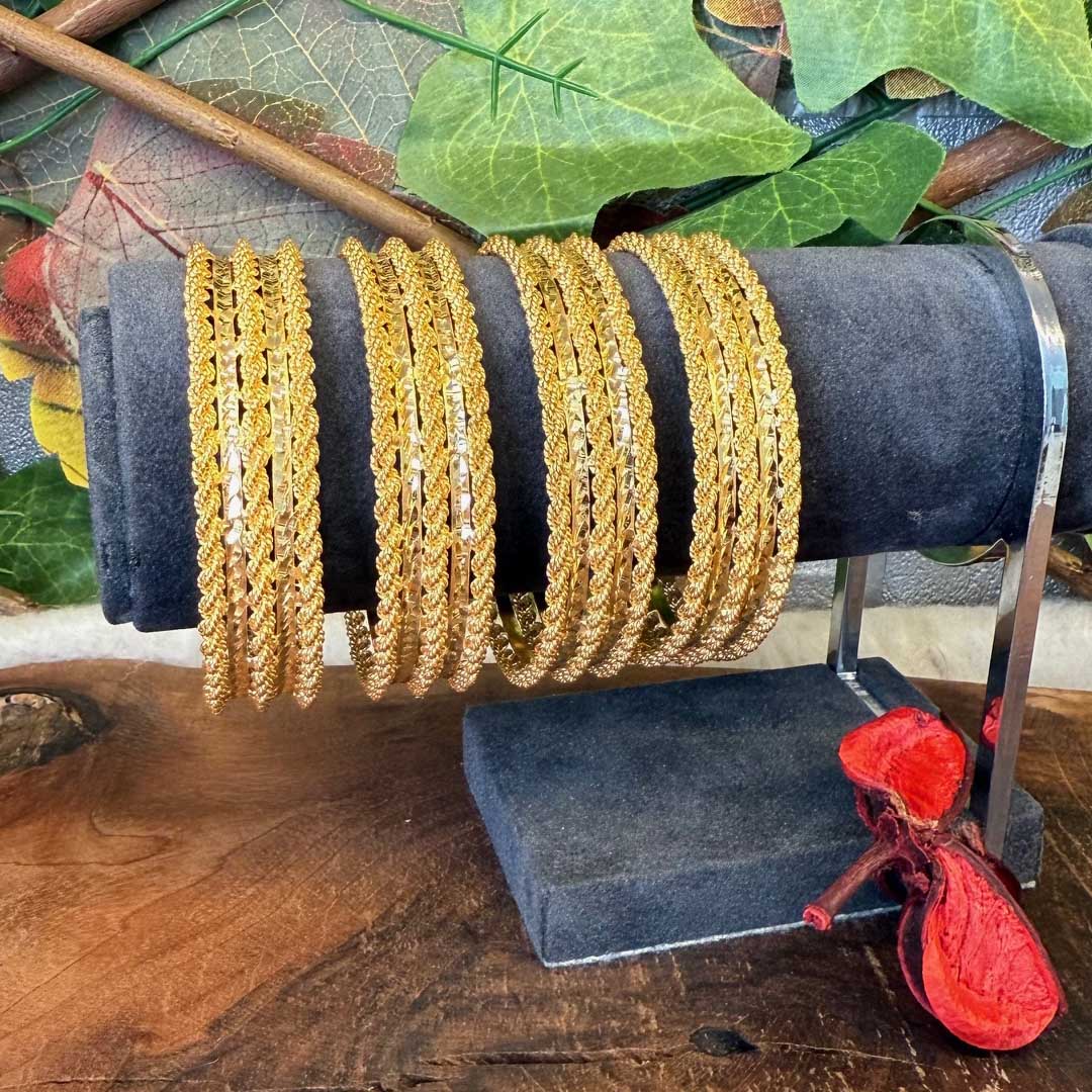 gold-plated-silver-bangle