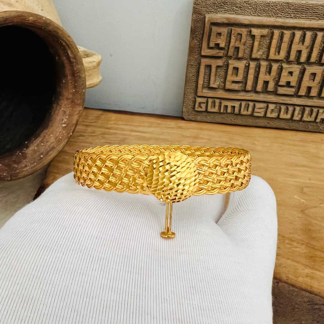 gold-plated-silver-hand-made-silver-bangle