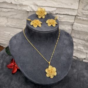 Üçlü Telkari Takı Seti