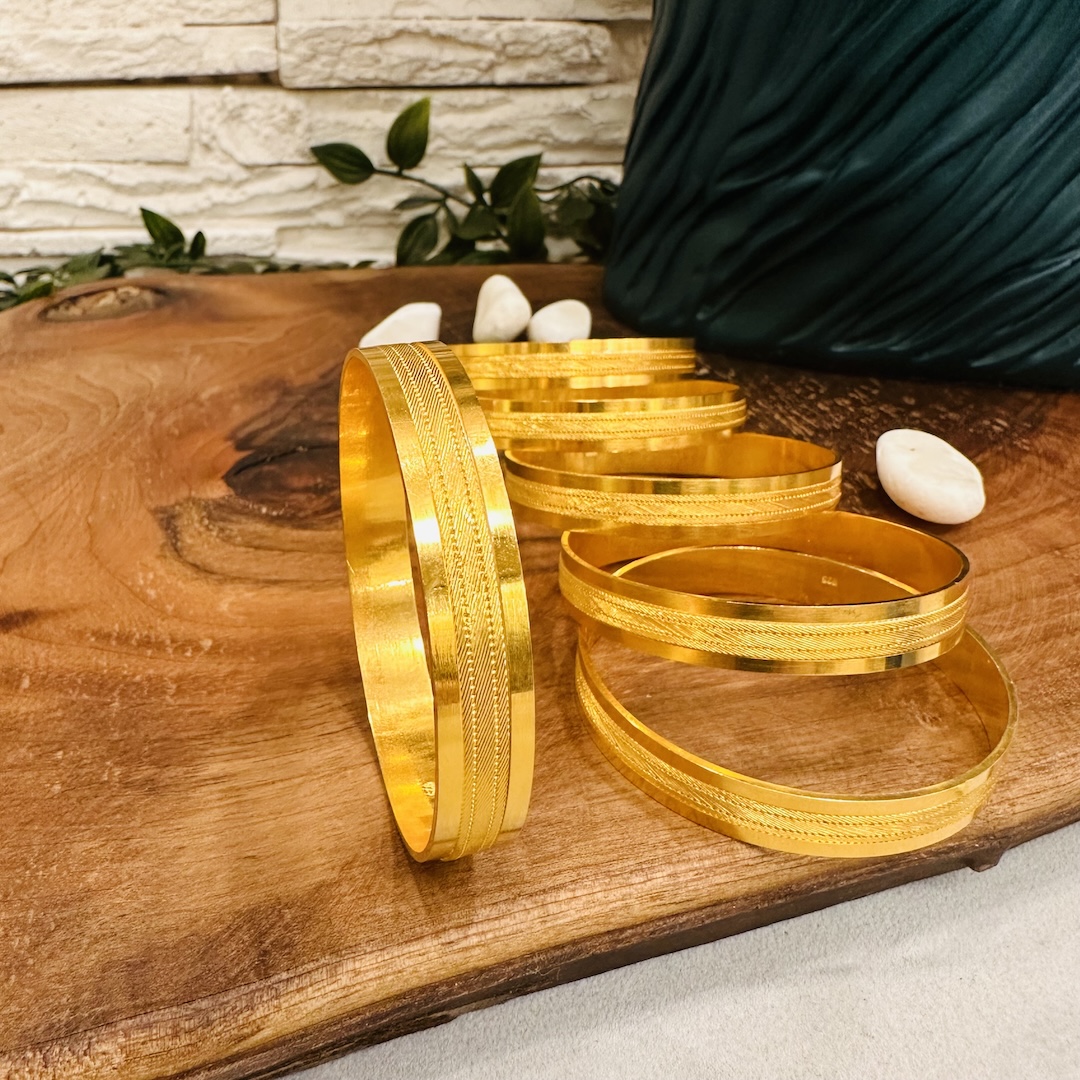 gold-plated-silver-bangle