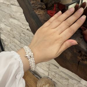 Başak Bereket Modeli Telkari Gümüş Bilezik