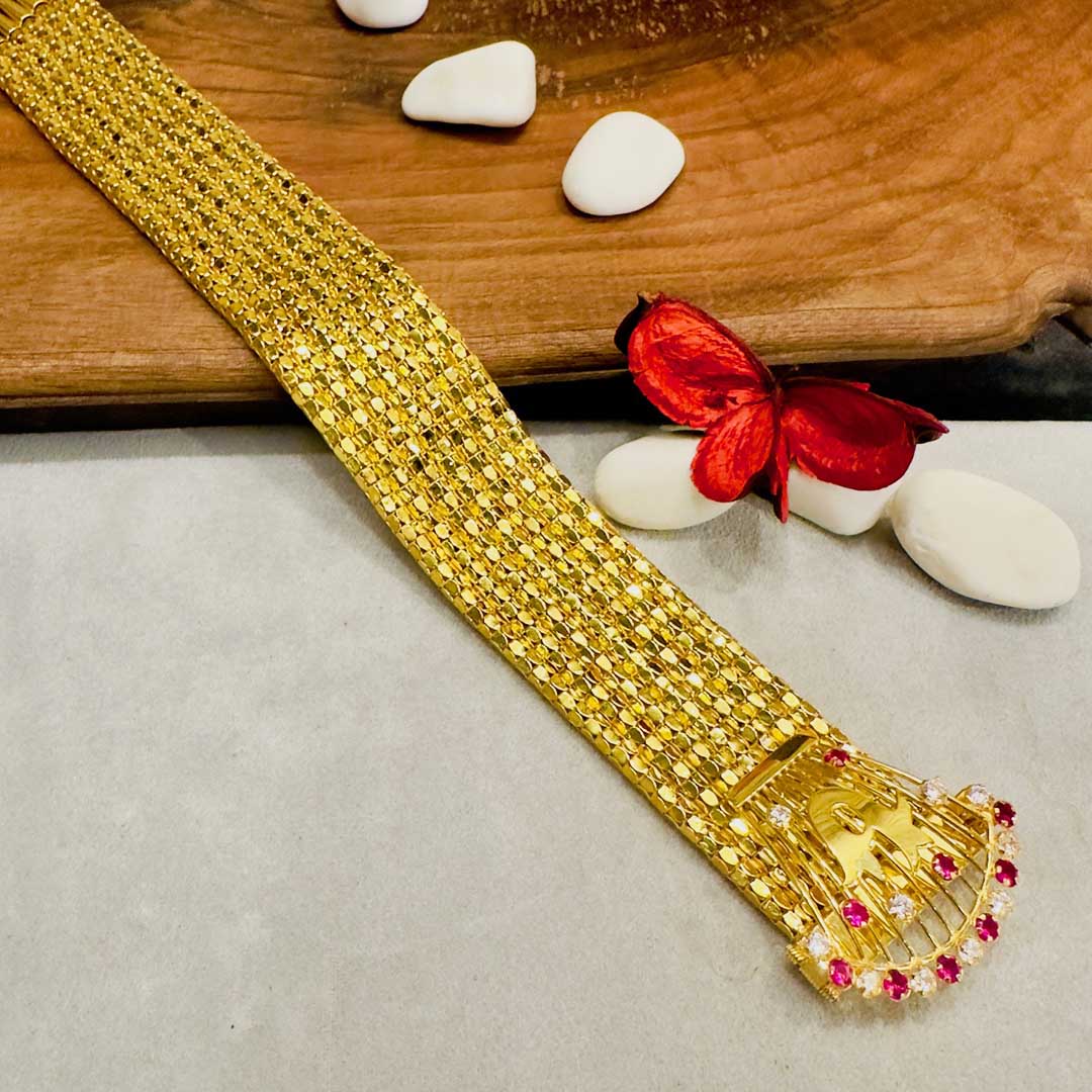 gold-plated-silver-bangle