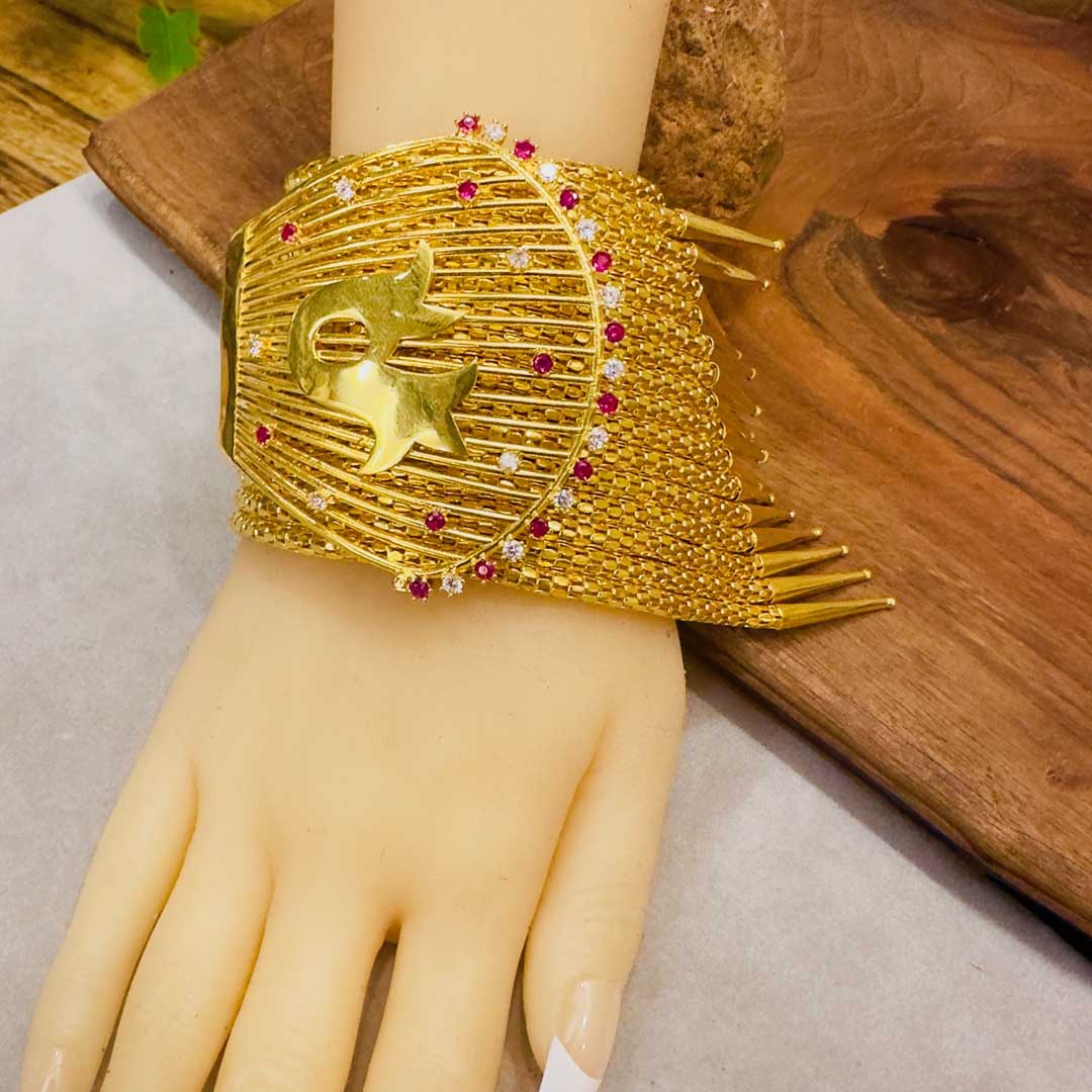 gold-plated-silver-bracelet