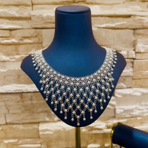 Telkari Gümüş Kolye Gerdanlık Modeli