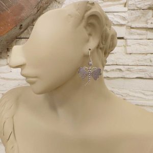 Yusufçuk Telkari Gümüş Bayan Küpesi