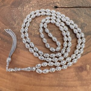 925 Ayar Gümüş 99'luk Bay Bayan Tesbih Modeli
