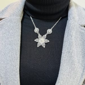 Mardin Telkari Gümüş Kolye Ucu