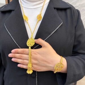 Kazaziye Altın Modeli Takı Seti