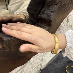 Altın Modeli Gümüş Kumlu Dorika Bayan Bileziği