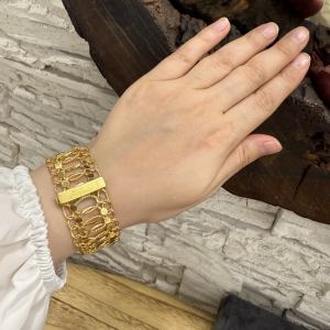 Altın Kaplama Gümüş Fidan Modeli Bayan Bilekliği