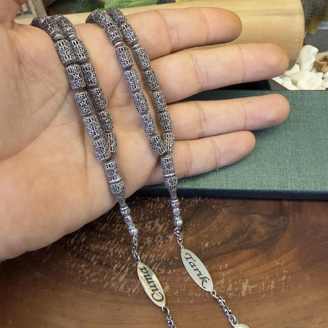 telkari-isimli-gumus-tesbih