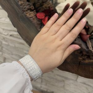 Aspendos Modeli Gümüş Kleopatra Bayan Bilekliği