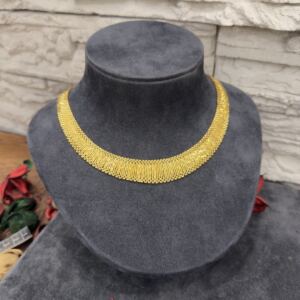 Kleopatra Selene Modeli Altın Kaplama Gümüş Kolye