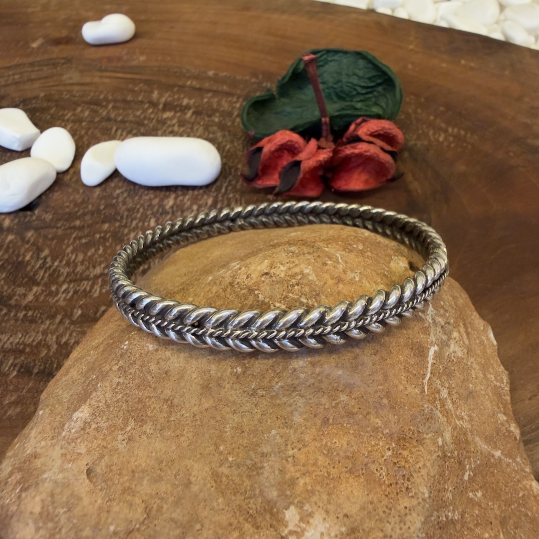 basak-motifli-bereket-otantik-gumus-bilezik