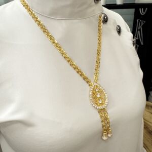 Zirkon Taşlı Gümüş Arnavut Kösteği