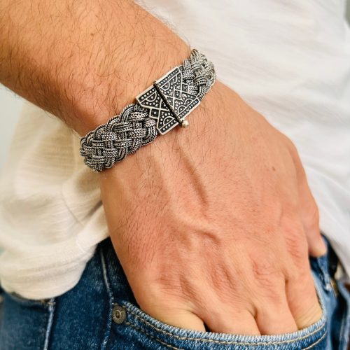 Midyat Hasırı Erkek Bileklikleri